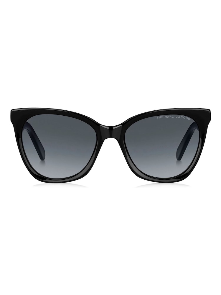 Marc Jacobs Black Cat-Eye Sunglasses - Image 2 of 2