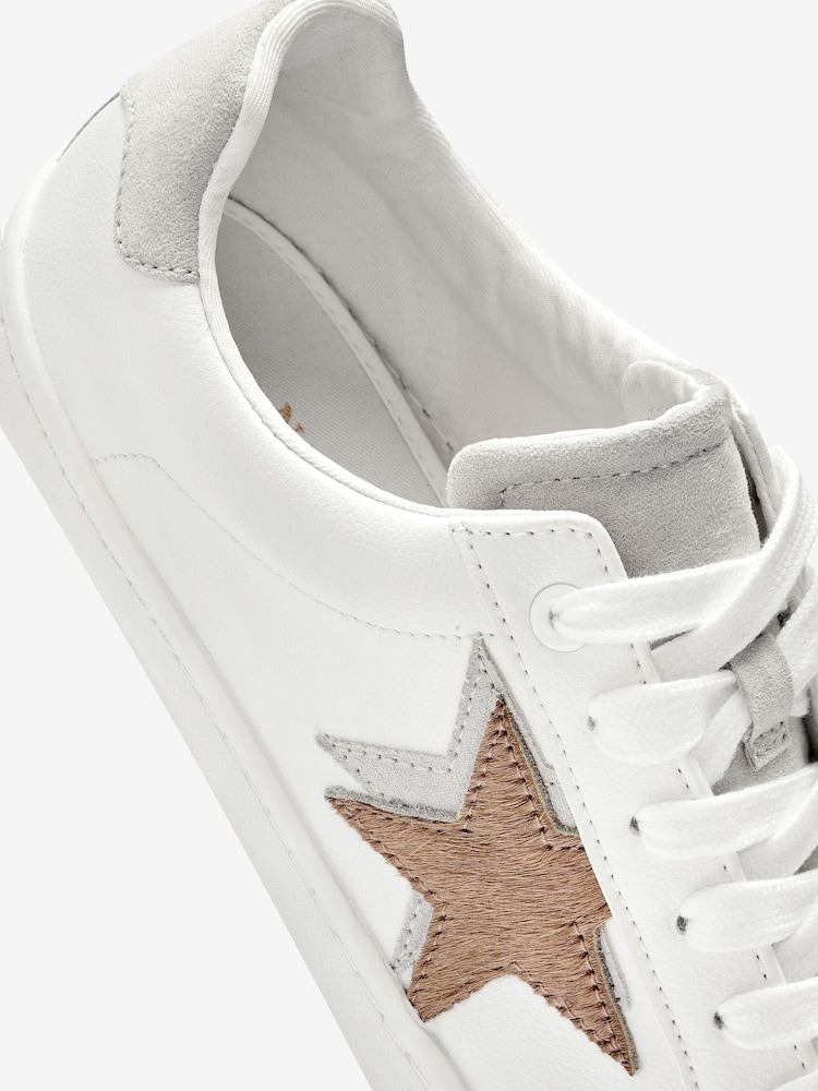 Forever Comfort® Star Lace-Up Trainers - Image 6 of 6