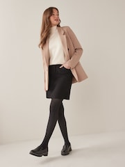 Black Tailoring Mini Skirt - Image 2 of 5