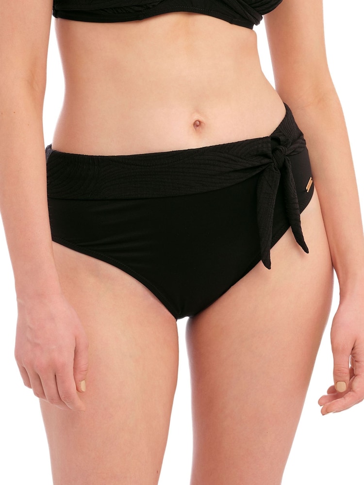 Fantasie Black High Waist Ottawa Bikini Bottoms - Image 1 of 4