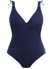 Fantasie Navy Plunge Ottawa Underwire Twist Front Swimsuit - Image 4 of 4