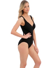 Fantasie Black Plunge Ottawa Underwire Twist Front Swimsuit - Image 3 of 4