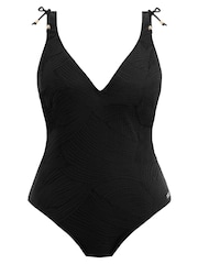 Fantasie Black Plunge Ottawa Underwire Twist Front Swimsuit - Image 4 of 4