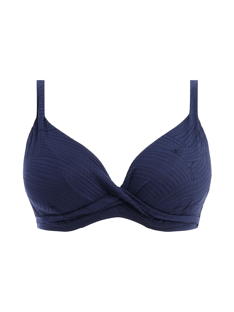 Fantasie Navy Blue Plunge Ottawa Bikini Top - Image 5 of 5