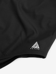 Black Essential High Neck Shaping Swimsuit - Image 6 of 6