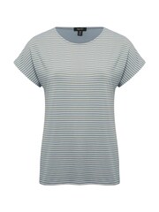 Spirit Blue Two-in-One Scarf Stripe Top - Image 3 of 5