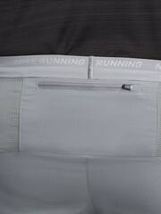 Nike Grey Dri-FIT Stride 5 Inch 2-in-1 Running Shorts - Image 7 of 11