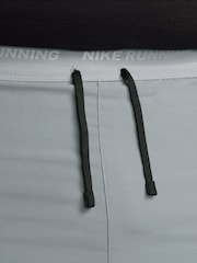 Nike Grey Dri-FIT Stride 5 Inch 2-in-1 Running Shorts - Image 8 of 11