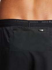 Nike Black Dri-Fit Stride 5 Inch 2-in-1 Running Shorts - Image 5 of 5