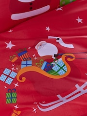 Catherine Lansfield Red Santa's Christmas Presents Duvet Cover and Pillowcase Set - Image 2 of 3