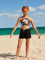 Black Quick Dry Beach Shorts - Image 1 of 5