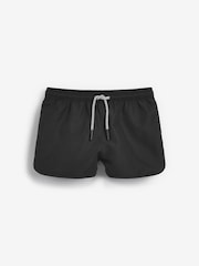 Black Quick Dry Beach Shorts - Image 3 of 5