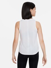 Nike White Dri-FIT Performance One Tank - Image 1 of 5
