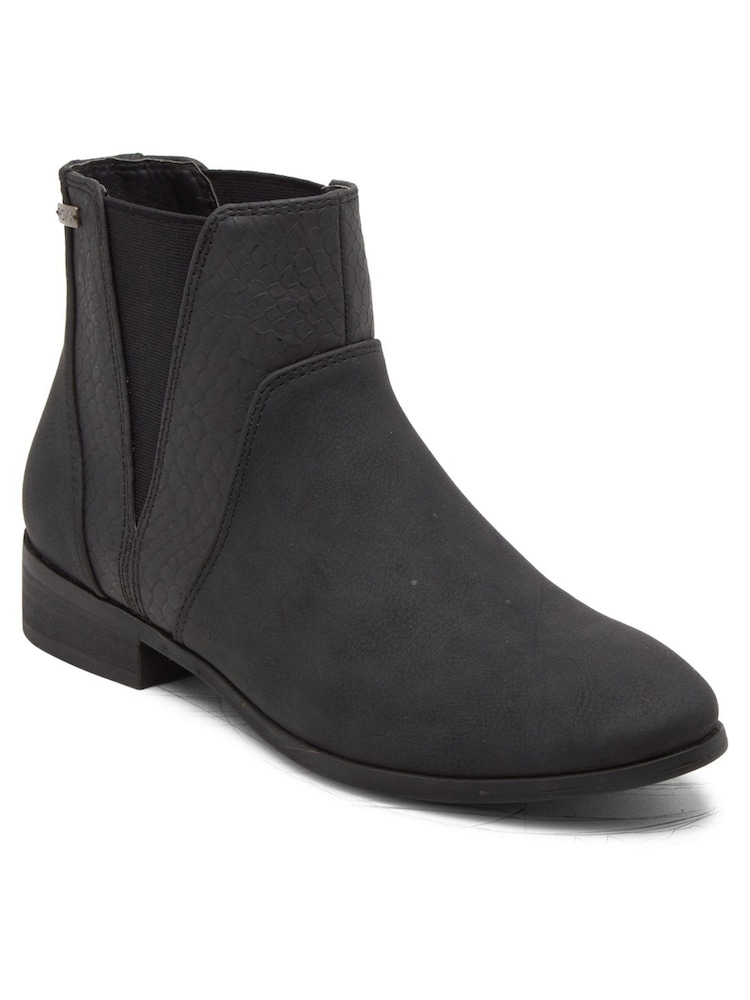 Roxy Black Linn Mid-Heel Boots - Image 2 of 5
