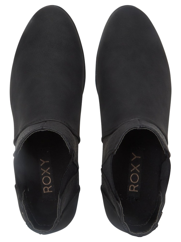 Roxy Black Linn Mid-Heel Boots - Image 3 of 5
