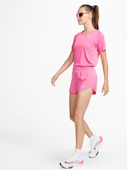 Розовый - Nike шорты для бега Fast Tempo Dri-FIT - Изображение 4 из 6