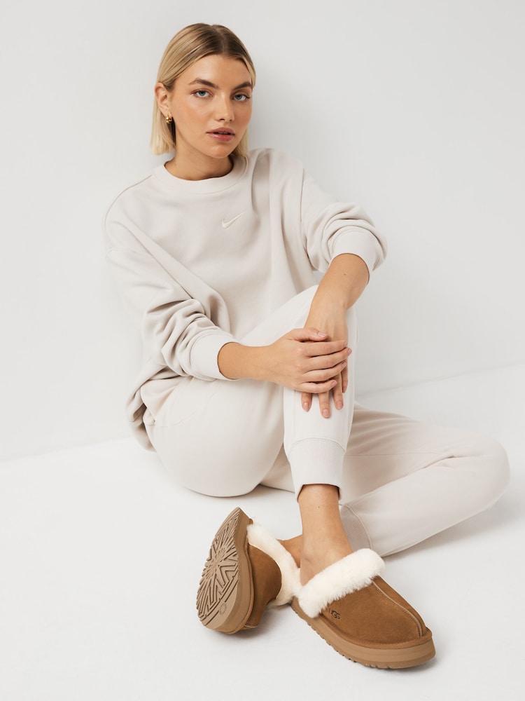 UGG Chestnut Brown Disquette Slippers - Image 2 of 9