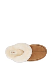 UGG Chestnut Brown Disquette Slippers - Image 7 of 9