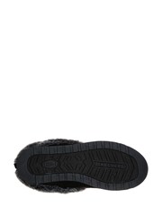 Skechers Black Keepsakes Ice Angel Womens Wide Fit Slippers - Image 5 of 5