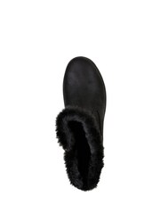 Skechers Black Keepsakes Wedge Comfy Winter Womens Boots - Image 5 of 5