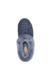 Skechers Blue Womens Keepsakes Ice Angel Slippers - Image 4 of 5