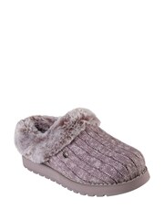 Skechers Purple Keepsakes Ice Angel Womens Slippers - Image 1 of 4