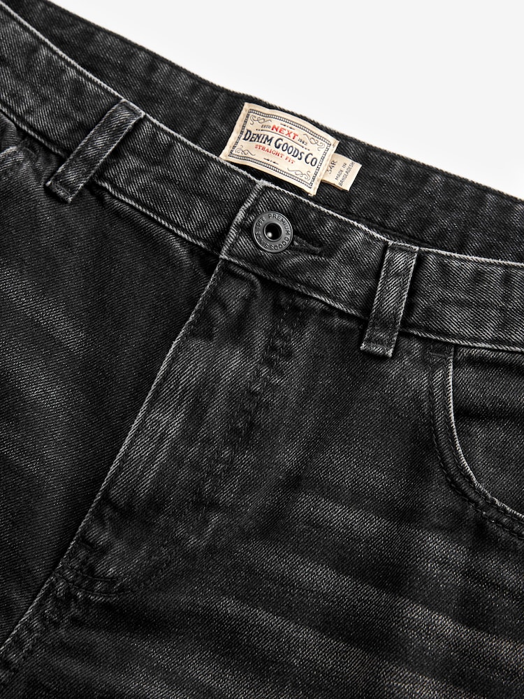 Noir délavé - 100% Coton Authentic Jeans - Image 8 of 11