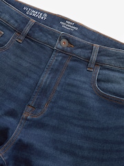 Blue Straight Fit Comfort Stretch Jeans - Image 10 of 11