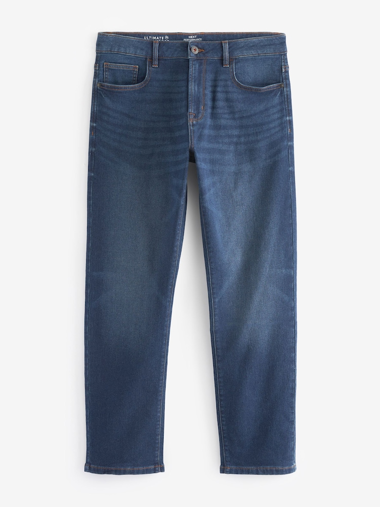 Blauw - Straight fit - Comfortabele stretchjeans - Image 7 of 11