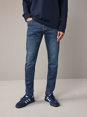 Blue Skinny Fit Comfort Stretch Jeans - Image 1 of 11