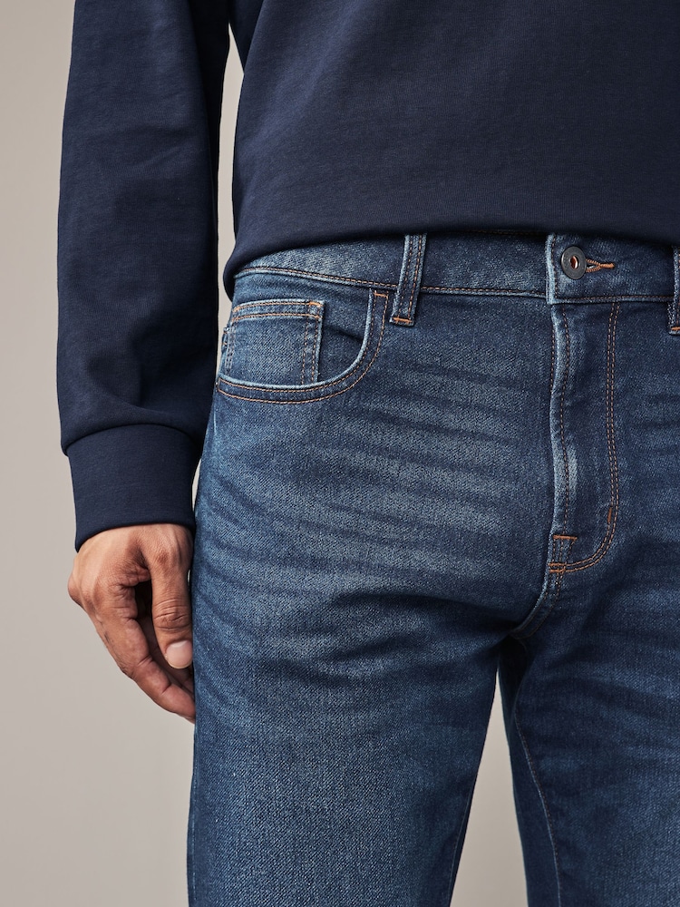 Bleu - Skinny Fit (Skinny Fit) - Jeans stretch de confort - Image 6 of 11