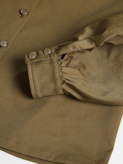 Ted Baker Green Damarii Utility Shirt - Image 5 of 5