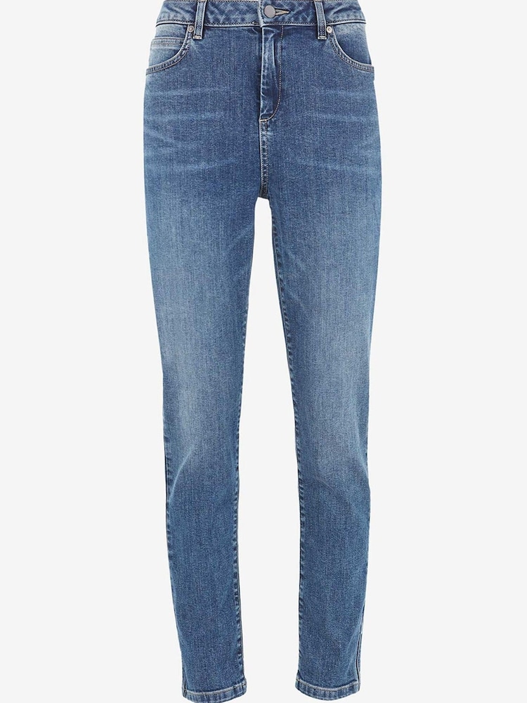 Mint Velvet Mid Indigo Blue Houston Slim Jeans - Image 2 of 3