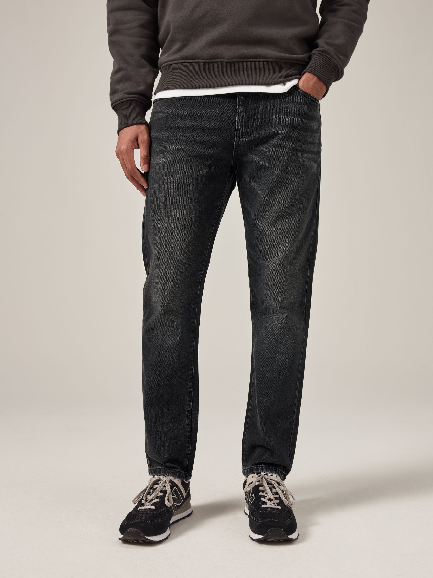 Buy Black Washed Slim Fit 100 Cotton Authentic Jeans from the Next UK — free download