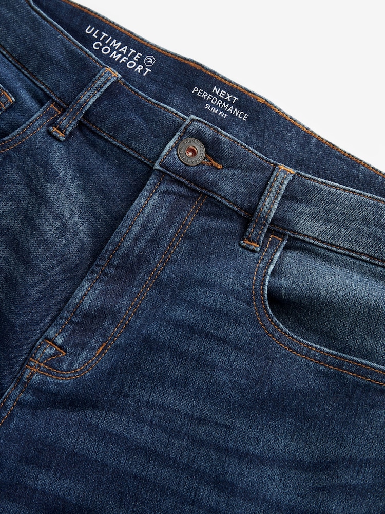 Bleu - Slim Fit (Slim Fit) - Jeans stretch de confort - Image 10 of 11