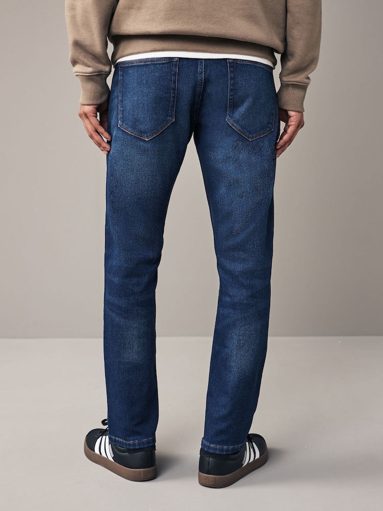 Bleu - Slim Fit (Slim Fit) - Jeans stretch de confort - Image 5 of 11