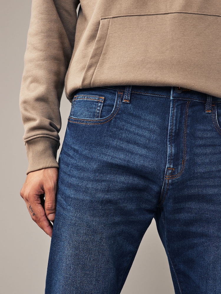 Bleu - Slim Fit (Slim Fit) - Jeans stretch de confort - Image 6 of 11
