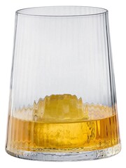 The DRH Collection Set of 2 Clear Clear Empire Double Old Fashioned Tumblers - Image 5 of 5