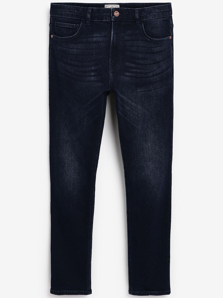 Ink Blue Skinny Fit Next Essential Stretch Jeans - Image 2 of 4