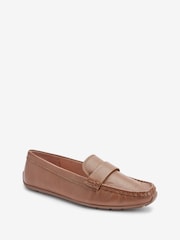Темно-коричневый - Кожаные мокасины Forever Comfort® - Image 2 of 7