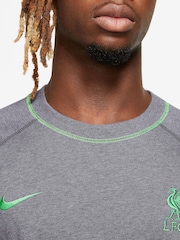 Nike Grey Liverpool FC Short-Sleeve Football Top - Image 3 of 3