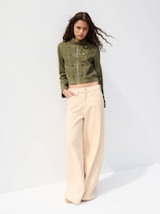Mango Green Utility Jacket - Image 1 of 6