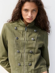 Mango Green Utility Jacket - Image 3 of 6