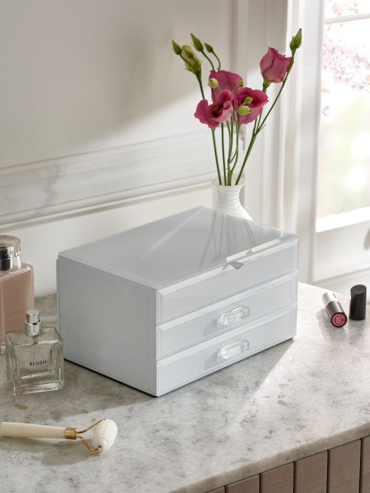White Sloane Jewellery Box - Image 2 of 5