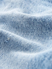 Mid Blue Wash Ripped Mom Jeans - Image 7 of 7