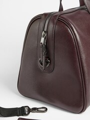 Ted Baker Red Fidick Saffiano Leather Holdall - Image 4 of 4