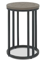 Bentley Designs Silver Monroe Side Table - Image 2 of 3