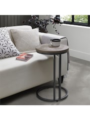 Bentley Designs Silver Monroe Sofa Table - Image 1 of 3