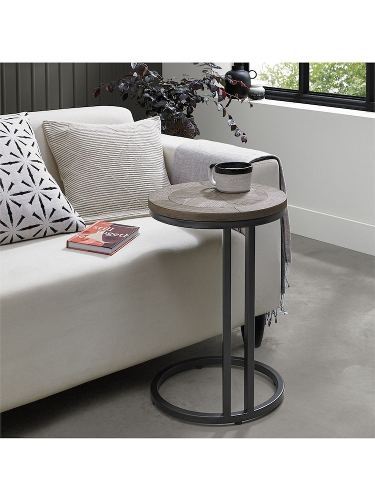 Bentley Designs Silver Monroe Sofa Table - Image 1 of 3