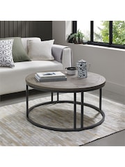 Bentley Designs Silver Monroe Coffee Table - Image 1 of 3